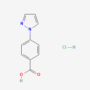 4-(1H-Pyrazol-1-YL)benzoic acid hydrochloride