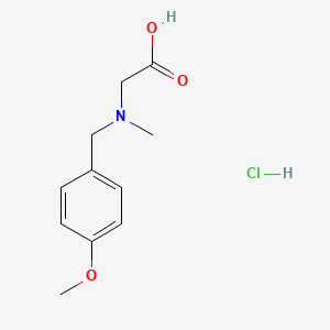 [(4-Methoxy-benzyl)-methyl-amino]-acetic acid hydrochloride