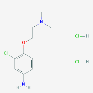 N-[2-(4-Amino-2-chlorophenoxy)ethyl]-N,N-dimethylamine dihydrochloride