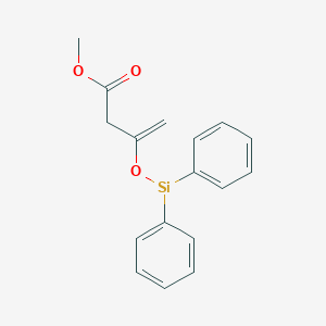molecular formula C17H17O3Si B14197421 CID 78068809 