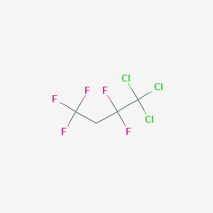 molecular formula C4H2Cl3F5 B1419744 1,1,1-Trichloro-2,2,4,4,4-pentafluorobutane CAS No. 380-63-2