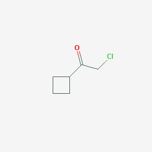 molecular formula C6H9ClO B1419747 2-Chloro-1-cyclobutylethan-1-one CAS No. 54195-75-4