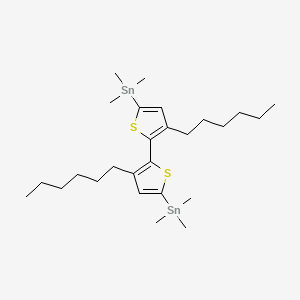 molecular formula C26H46S2Sn2 B14197511 Agn-PC-00btgf CAS No. 869556-90-1