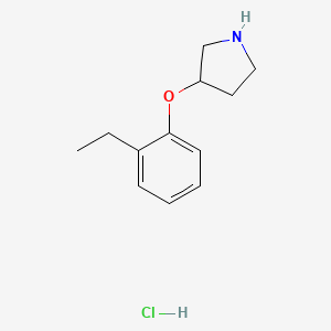 3-(2-Ethylphenoxy)pyrrolidine hydrochloride