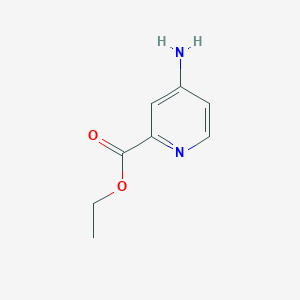 molecular formula C8H10N2O2 B1419766 Ethyl 4-aminopicolinate CAS No. 773140-43-5