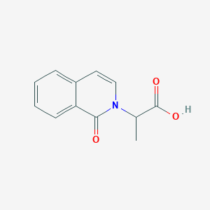 2-(1-Oxoisoquinolin-2(1H)-yl)propanoic acid