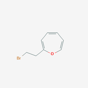molecular formula C8H9BrO B14197793 2-(2-Bromoethyl)oxepine CAS No. 832110-93-7