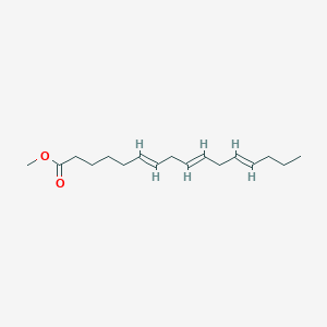 molecular formula C17H28O2 B14197872 methyl (6E,9E,12E)-hexadeca-6,9,12-trienoate 