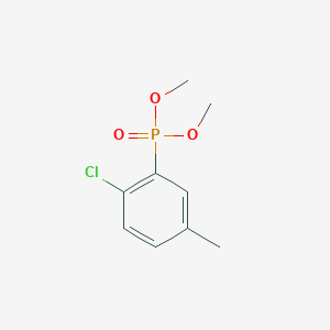 molecular formula C9H12ClO3P B14197908 Dimethyl (2-chloro-5-methylphenyl)phosphonate CAS No. 920266-98-4