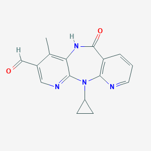 molecular formula C16H14N4O2 B141980 3-甲酰奈韦拉平 CAS No. 174532-77-5