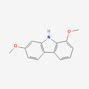 molecular formula C14H13NO2 B14198144 1,7-Dimethoxy-9H-carbazole CAS No. 919090-35-0