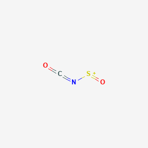 molecular formula CNO2S+ B14198152 Isocyanato(oxo)sulfanium CAS No. 922493-26-3