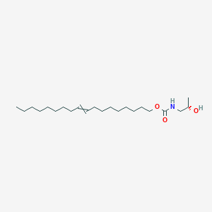 molecular formula C22H43NO3 B14198188 Octadec-9-en-1-yl [(2S)-2-hydroxypropyl]carbamate CAS No. 832078-63-4
