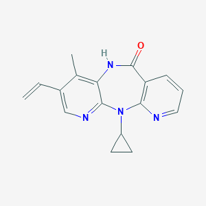 molecular formula C17H16N4O B141983 3-Ethenyl Nevirapine CAS No. 284686-22-2