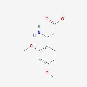Methyl 3-amino-3-(2,4-dimethoxyphenyl)propanoate