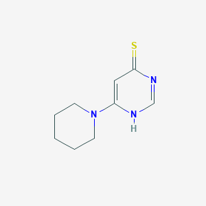 6-(piperidin-1-yl)pyrimidine-4(3H)-thione