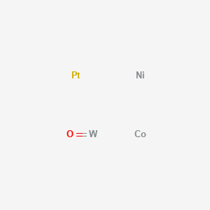 molecular formula CoNiOPtW B14198511 Cobalt;nickel;oxotungsten;platinum CAS No. 845796-46-5