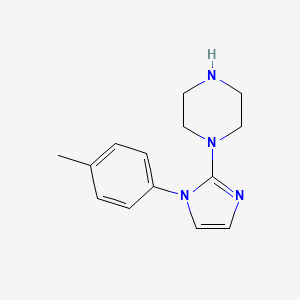 1-(1-p-Tolyl-1H-imidazol-2-yl)-piperazine