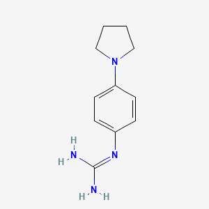 1-[4-(Pyrrolidin-1-yl)phenyl]guanidine