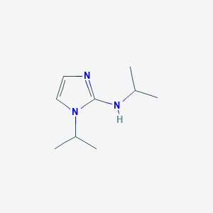molecular formula C9H17N3 B1419855 N,1-diisopropyl-1H-imidazol-2-amine CAS No. 1177362-25-2