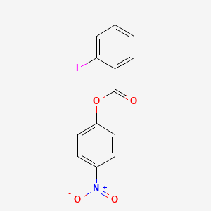 molecular formula C13H8INO4 B14198592 4-Nitrophenyl 2-iodobenzoate CAS No. 875647-23-7