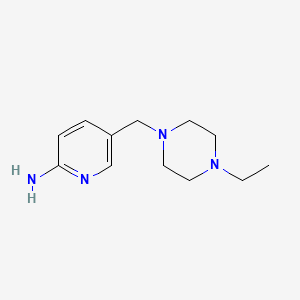 5-((4-Ethylpiperazin-1-yl)methyl)pyridin-2-amine