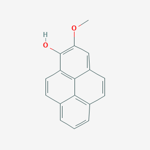 molecular formula C17H12O2 B14198663 2-Methoxypyren-1-OL CAS No. 850639-67-7
