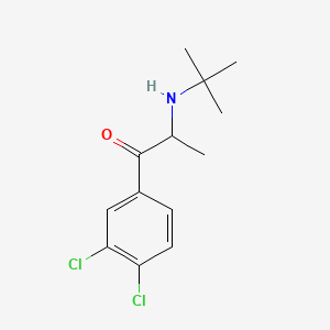 molecular formula C13H17Cl2NO B1419877 4-Chlorobupropion CAS No. 1193779-34-8