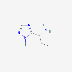 1-(1-Methyl-1H-1,2,4-triazol-5-YL)-1-propanamine