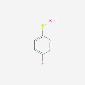 molecular formula C6H4FKS B141990 4-氟苯硫酚钾盐 CAS No. 132130-83-7