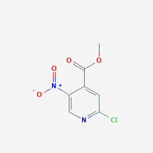 molecular formula C7H5ClN2O4 B1419900 Methyl 2-chloro-5-nitroisonicotinate CAS No. 777899-57-7