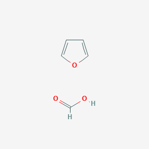 molecular formula C5H6O3 B14199146 Formic acid;furan CAS No. 916822-90-7