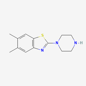 5,6-Dimethyl-2-piperazin-1-yl-1,3-benzothiazole