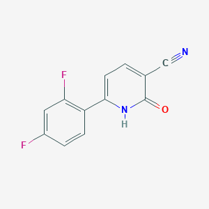 6-(2,4-difluorophenyl)-2-oxo-1H-pyridine-3-carbonitrile