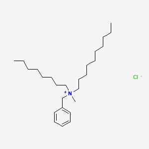 molecular formula C26H48ClN B14199585 N-Benzyl-N-methyl-N-octyldecan-1-aminium chloride CAS No. 848153-84-4
