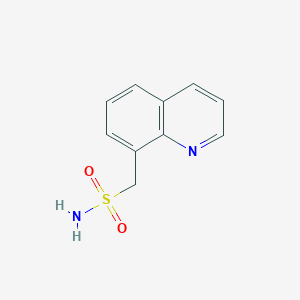molecular formula C10H10N2O2S B1419963 Quinolin-8-ylmethanesulfonamide CAS No. 1094691-01-6