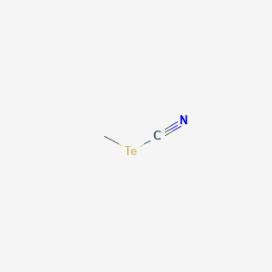 molecular formula C2H3NTe B14199630 Methyl tellurocyanate CAS No. 878011-63-3