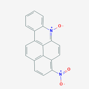 molecular formula C19H10N2O3 B141997 3-Nitro-6-azabenzo(a)pyrene N-oxide CAS No. 138835-34-4