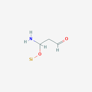 molecular formula C3H6NO2Si B14199976 CID 78067715 
