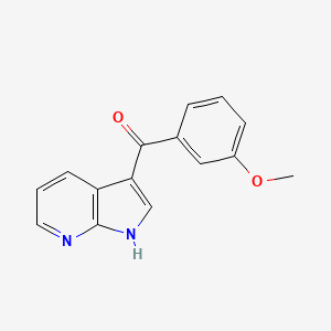 3-(3-methoxybenzoyl)-1H-pyrrolo[2,3-b]pyridine