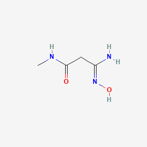 2-(N'-hydroxycarbamimidoyl)-N-methylacetamide