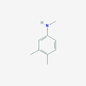 molecular formula C9H13N B142002 3,4,N-trimethyl-aniline CAS No. 38036-47-4