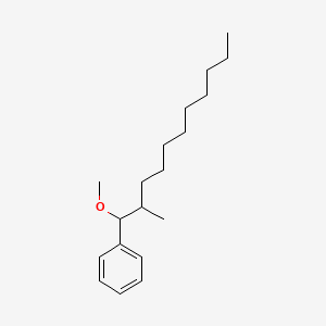 molecular formula C19H32O B14200491 (1-Methoxy-2-methylundecyl)benzene CAS No. 920753-81-7