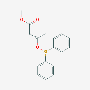 molecular formula C17H17O3Si B14200769 CID 78068807 