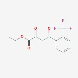 Ethyl 2,4-dioxo-4-[2-(trifluoromethyl)phenyl]butanoate