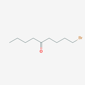 molecular formula C9H17BrO B14201033 1-Bromononan-5-one CAS No. 831170-63-9