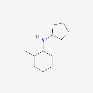 molecular formula C12H23N B1420105 N-cyclopentyl-2-methylcyclohexan-1-amine CAS No. 1019629-78-7