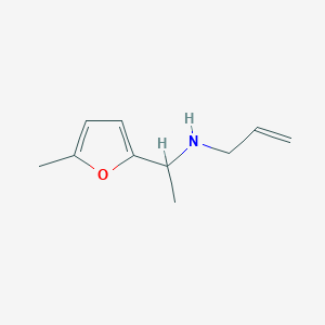 [1-(5-Methylfuran-2-yl)ethyl](prop-2-en-1-yl)amine