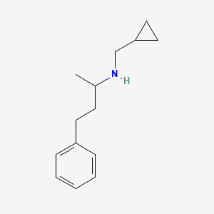 (Cyclopropylmethyl)(4-phenylbutan-2-yl)amine
