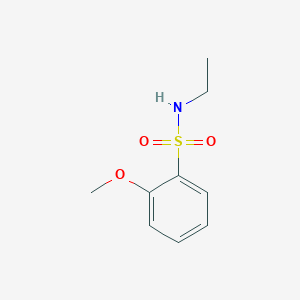 molecular formula C9H13NO3S B1420118 N-ethyl-2-methoxybenzene-1-sulfonamide CAS No. 1094523-58-6